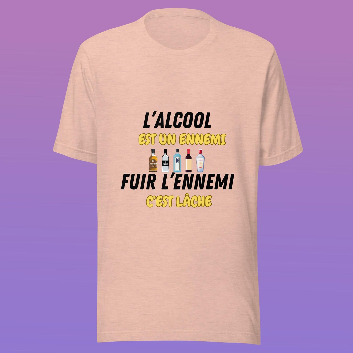 Tee-shirt Premium "Alcool ennemi" - La Bringue